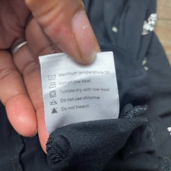 Smallshow Women's Short Sleeve Patchwork Nursing maternity dress  M - Picture 12 of 12